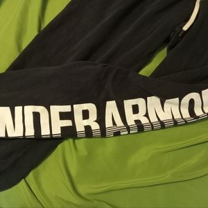 Under Armour black sweatpants.